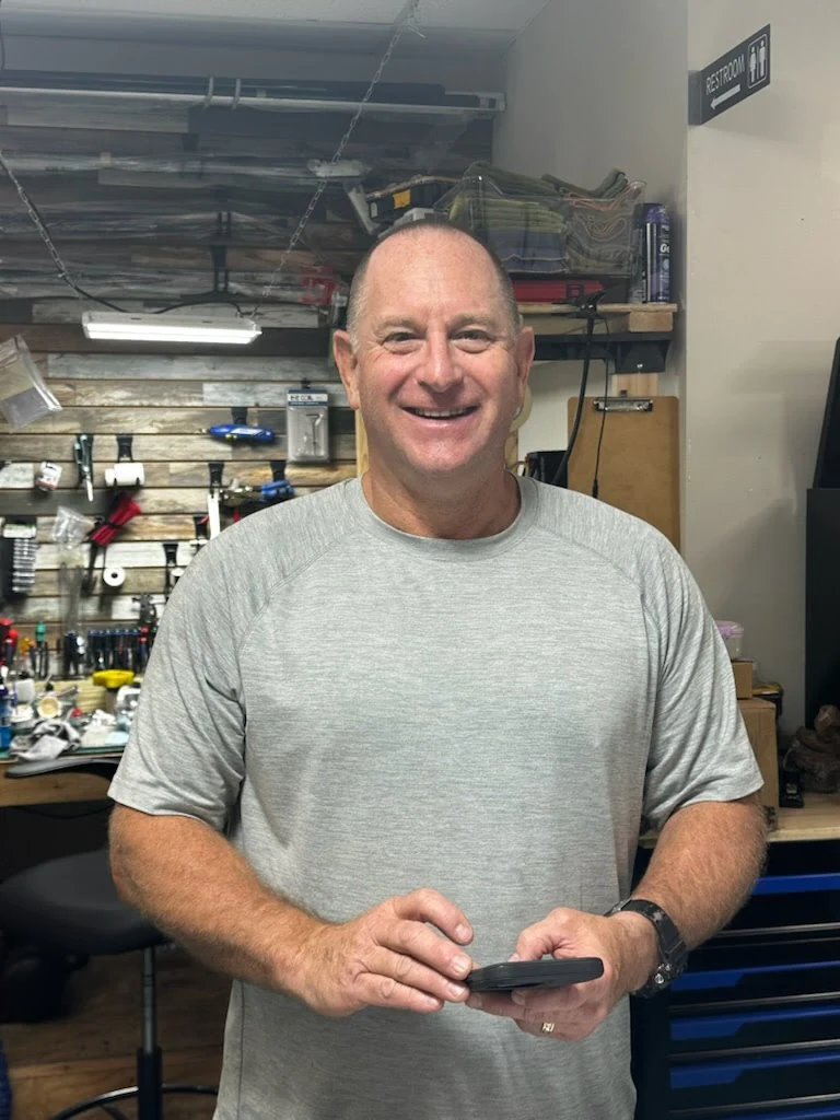 Kevin, store manager and reel specialist at Reel Quality SRQ.