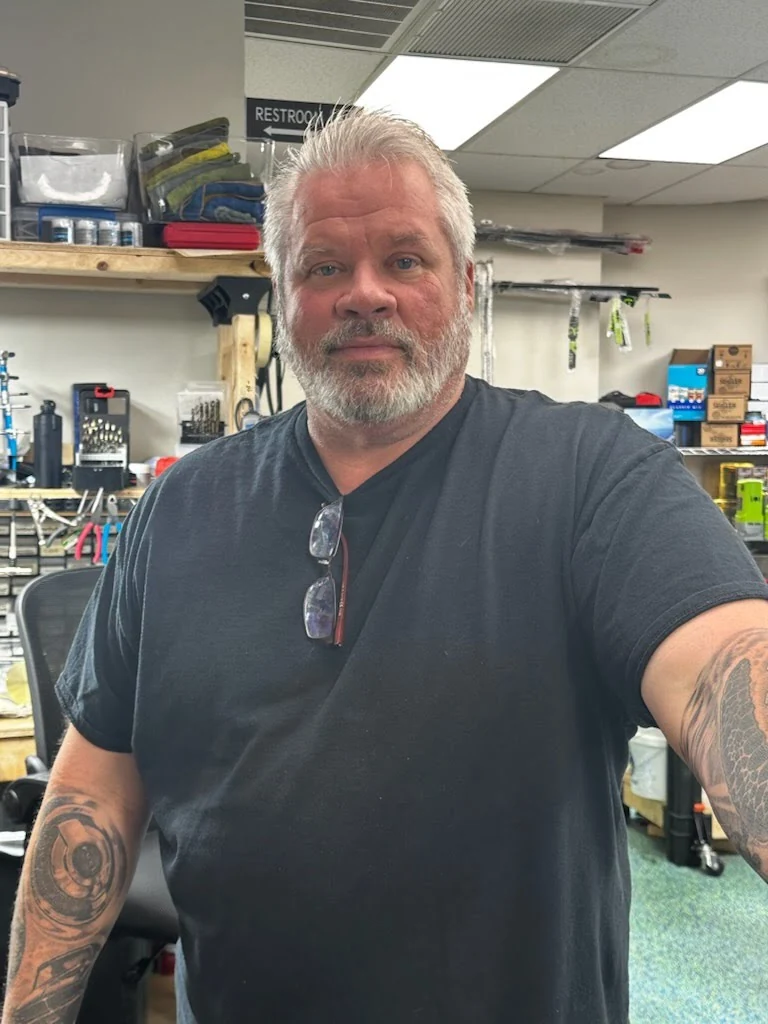 Rick, owner and rod builder at Reel Quality SRQ.